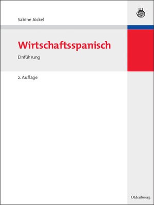 cover image of Wirtschaftsspanisch